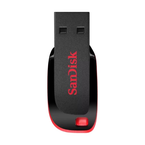 תמונה של כונן USB SanDisk Cruzer Blade 16GB SDCZ50-016G-B35 בצבע שחור