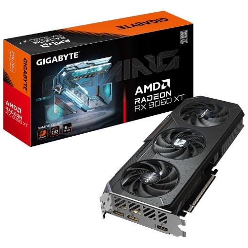 Изображение Видеокарта Gigabyte Radeon™ RX 9060 XT GAMING OC 16G.
