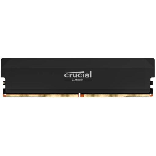 תמונה של זיכרון גיימינג Crucial Pro OC בנפח 32GB מסוג DDR5-6400 בצבע שחור