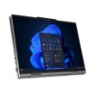 Изображение Ноутбук с сенсорным экраном Lenovo ThinkPad X1 2-в-1 Gen 10 Aura Edition 21Q00085IV серого цвета.