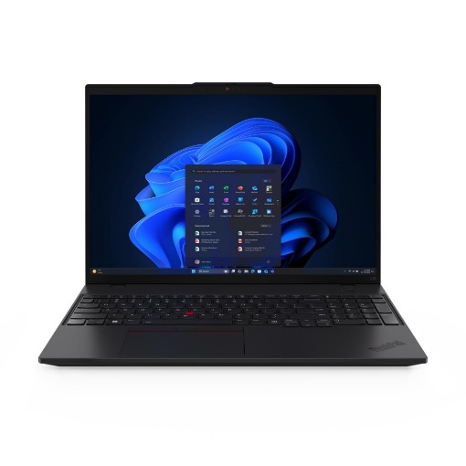 תמונה של מחשב נייד Lenovo ThinkPad L16 Gen 2 21SA003EIV עם מסך מגע בגודל 16 אינץ' בצבע שחור