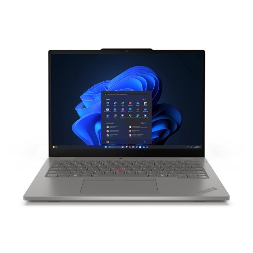 Изображение Ноутбук с сенсорным экраном Lenovo ThinkPad L13 2-в-1 Gen 6 21R70036IV серого цвета.