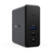 Picture of LENOVO GaN charging station in black 40BD0065EU.