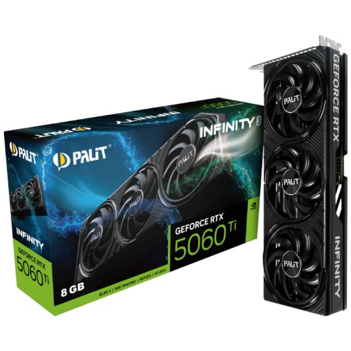 Изображение Видеокарта Palit GeForce RTX 5060 Ti Infinity 3 8GB.