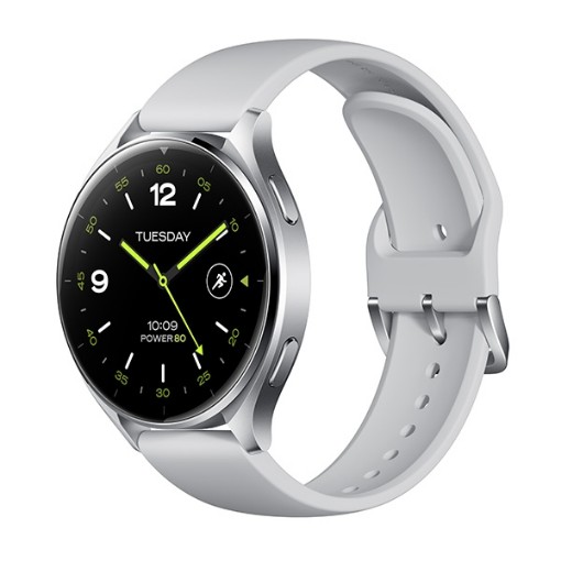 Изображение Умные спортивные часы Xiaomi модель Xiaomi Watch 2 серебристого цвета.