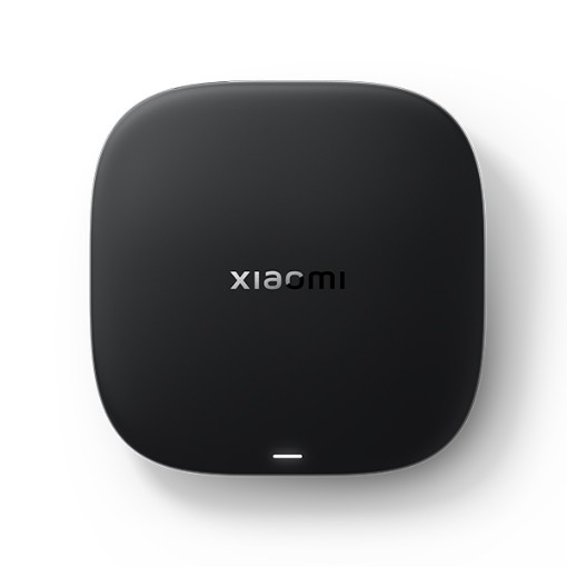 Изображение Стриммер 4K Ultra HD модель Xiaomi TV Box S 3-го поколения черного цвета.