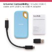 תמונה של כונן SSD חיצוני SanDisk Extreme Portable 1TB דגם SDSSDE61-1T00-G25B