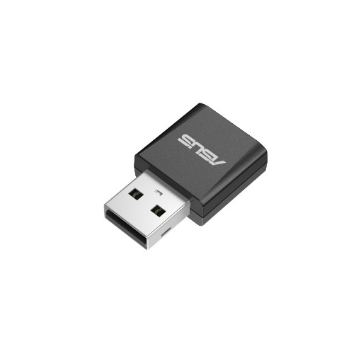 Изображение Беспроводная сетевая карта Asus USB-BE92 Nano WiFi 7 черного цвета.