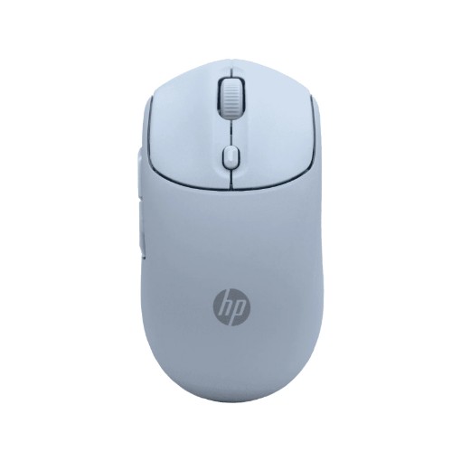 Picture of HP 400 Silent Wireless Mouse AZ7B4AA in blue color.