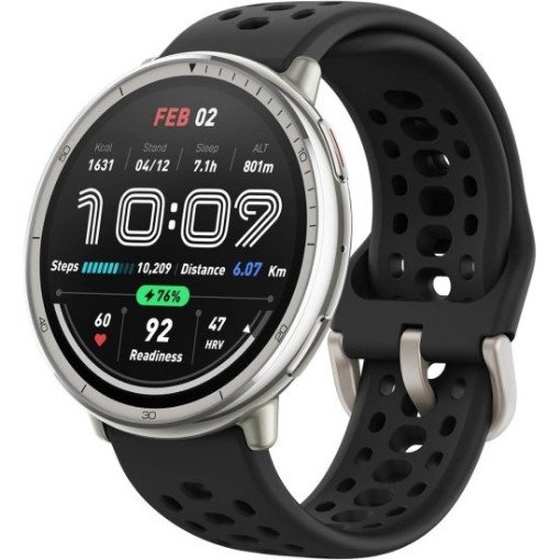 תמונה של שעון ספורט חכם Amazfit Active 2 בצבע שחור