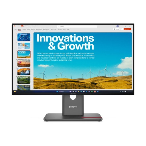 Изображение Монитор Lenovo ThinkVision P24Q 40 цвета Eclipse Black.