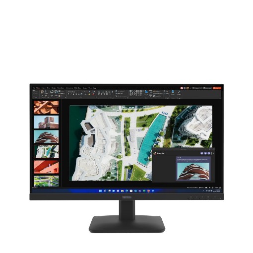 Изображение Lenovo монитор ThinkVision S27-4e черного цвета.