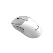 Изображение Беспроводная мышь Genius NX-8080S с Wi-Fi и Bluetooth в бело-сером цвете.