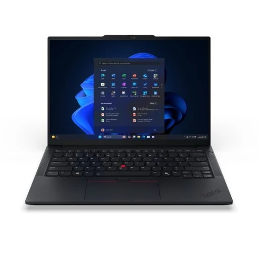 Изображение Ноутбук Lenovo ThinkPad E14 Gen 7 21SX0055IV черного цвета.