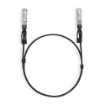 Изображение Кабель TP-Link SFP+ 10G длиной 1 метр черного цвета.