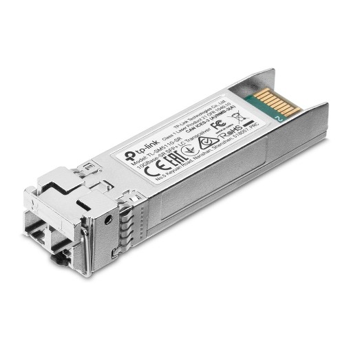 Изображение Трансивер SFP+ оптоволоконный TP-Link TL-SM5110-SR 10GBase-SR серебристого цвета.