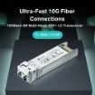 Изображение Трансивер SFP+ оптоволоконный TP-Link TL-SM5110-SR 10GBase-SR серебристого цвета.
