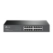 תמונה של מתג רשת TP-Link 16 פורטים Gigabit Easy Smart בצבע שחור