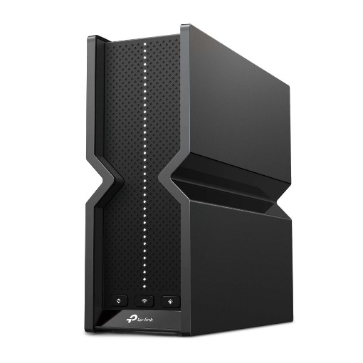 Изображение Маршрутизатор TP-Link Archer BE9300 Tri-Band Wi-Fi 7 черного цвета.