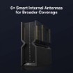 Изображение Маршрутизатор TP-Link Archer BE9300 Tri-Band Wi-Fi 7 черного цвета.