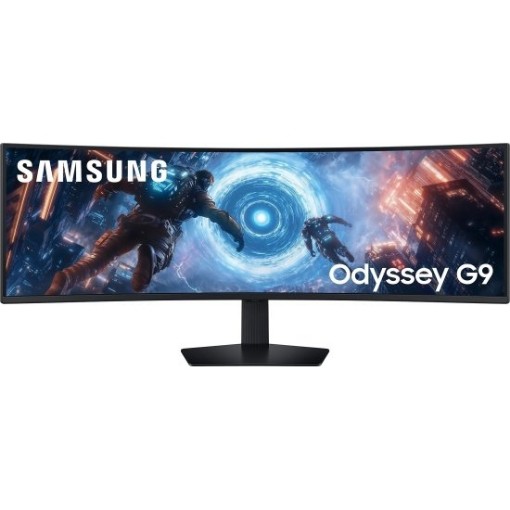 Picture of Samsung Odyssey G9 S49FG910EM DQHD 49-inch Curved Gaming Monitor.