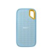 תמונה של כונן חיצוני SanDisk Extreme Portable SSD V2 2TB בצבע תכלת (Sky Blue) SDSSDE61-2T00-G25B