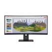 Изображение Изогнутый монитор 34” Lenovo ThinkVision T34w-30 WQHD VA 120Hz с подключением USB-C и разрешением 3440x1440.