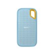 תמונה של כונן חיצוני SanDisk Extreme Portable SSD V2 4TB בצבע תכלת (Sky Blue) SDSSDE61-4T00-G25B