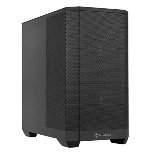 Изображение Корпус компьютера SilverStone SETA H2M черного цвета.