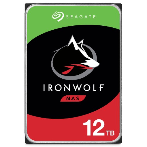 תמונה של דיסק קשיח Seagate 12TB SATA3 3.5" NAS IRONWOLF