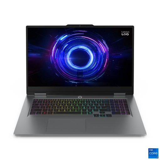 תמונה של מחשב נייד Lenovo LOQ 17IRX10 83JH007PIV צבע Luna Grey