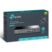 Изображение Коммутатор TP-Link Gigabit на 16 портов для настольного компьютера/стойки черного цвета.