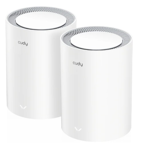 תמונה של מערכת Mesh Wi-Fi 7 Cudy BE3600 M3600 - מהירות גבוהה וכיסוי אלחוטי חכם לבית שלם (סט 2 יחידות)