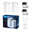 תמונה של מערכת Mesh Wi-Fi 7 Cudy BE3600 M3600 - מהירות גבוהה וכיסוי אלחוטי חכם לבית שלם (סט 2 יחידות)