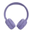 Изображение Беспроводные наушники JBL Tune 520BT накладные для звонков и музыки USB Type-C Bluetooth фиолетового цвета.