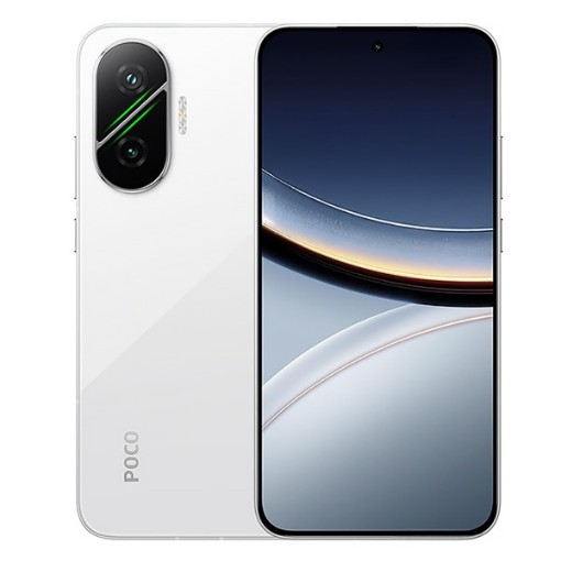 Изображение Смартфон XIAOMI POCO F7 5G 12GB/256GB белого цвета.