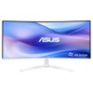Изображение Монитор ASUS VU34WCIP-W изогнутый 34" WQHD белого цвета.