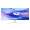 Изображение Монитор ASUS VU34WCIP-W изогнутый 34" WQHD белого цвета.