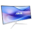 Изображение Монитор ASUS VU34WCIP-W изогнутый 34" WQHD белого цвета.