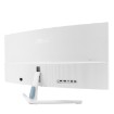 Изображение Монитор ASUS VU34WCIP-W изогнутый 34" WQHD белого цвета.