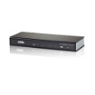 תמונה של מפצל וידאו ואודיו HDMI 4 יציאות ATEN VS184A בצבע שחור