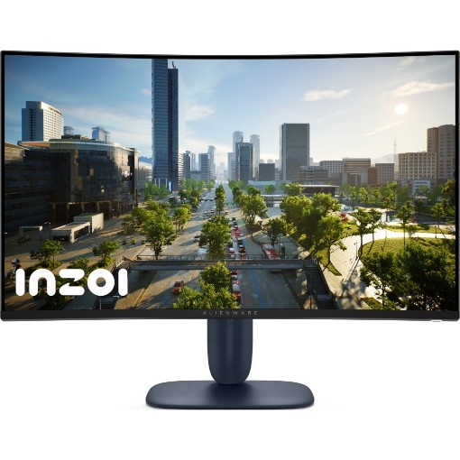 Изображение Монитор для игр Dell Alienware AW3225DM размером 32 дюйма черного цвета.