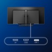 Изображение Монитор Philips E Line 346E2CUAE/00 размером 34 дюйма черного цвета.