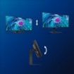 Изображение Монитор Philips E Line 346E2CUAE/00 размером 34 дюйма черного цвета.