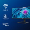 Изображение Монитор Philips E Line 346E2CUAE/00 размером 34 дюйма черного цвета.