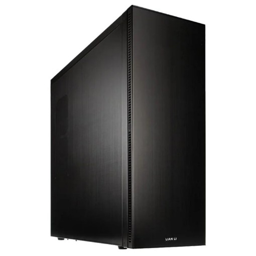 Изображение Корпус компьютера Lian-Li A76X черного цвета из алюминия.