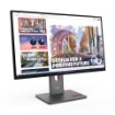 Изображение Монитор Lenovo ThinkVision P27QD-40 64B3GAT2IS черного цвета Raven.