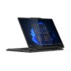 Изображение Ноутбук Lenovo ThinkPad T14s 2 в 1 21R3003DIV черного цвета.