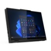 Изображение Ноутбук Lenovo ThinkPad T14s 2 в 1 21R3003DIV черного цвета.