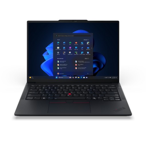 Изображение Ноутбук Lenovo ThinkPad E14 21U2001WIV черного цвета.